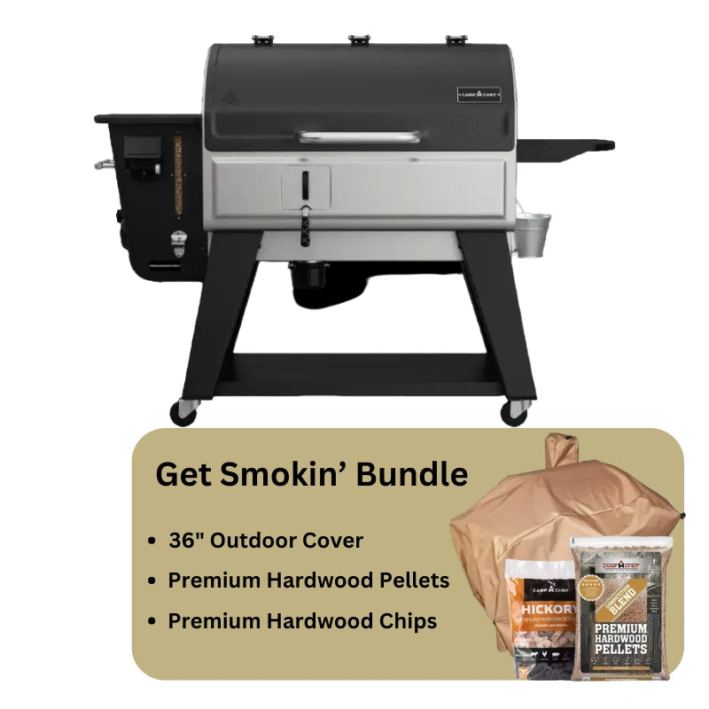 Camp Chef | Woodwind Pro 36 - WiFi Pellet Smoker Bundle