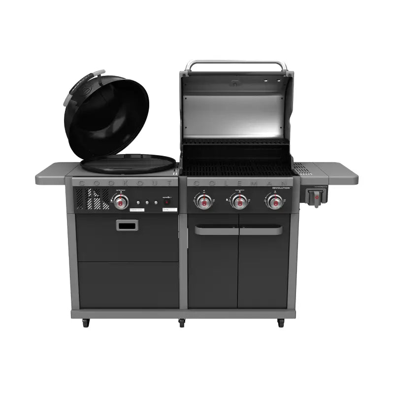 coleman-dual-fuel-gas-and-charcoal-bbq-front-hoods-open-gloss-black-grey