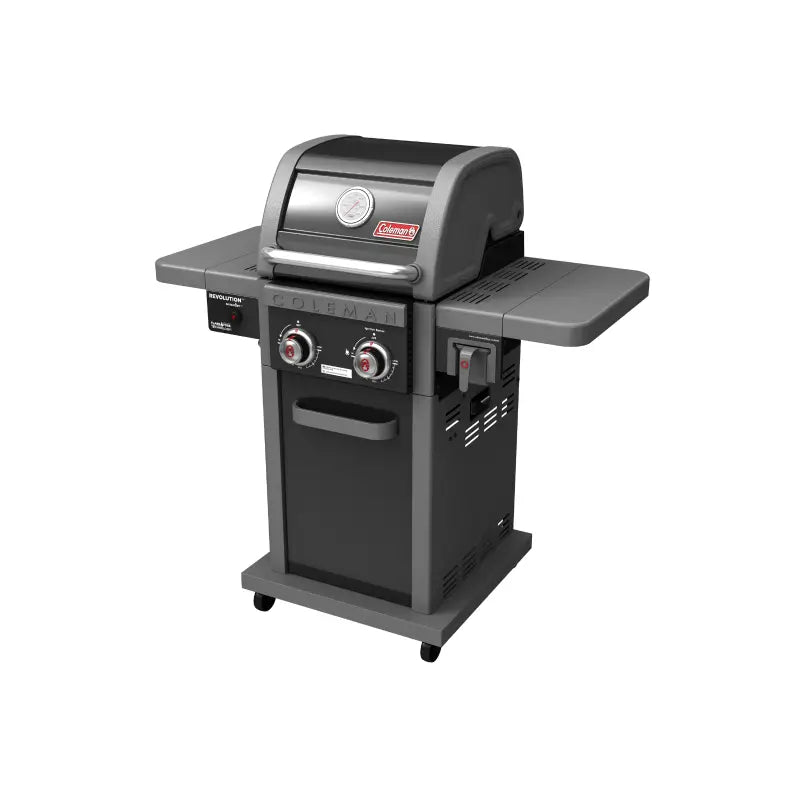 coleman-revolution-2-burner-bbq-right-side-view-gloss-black