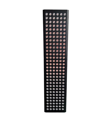 Chill Bunny red light therapy panel, front view of the LED array