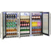 rhino-3-door-bar-fridge-side-view-doors-open-stocked-with-drinks