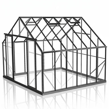 Wintergardenz 10ft x 12ft toughened glass greenhouse, Australian made