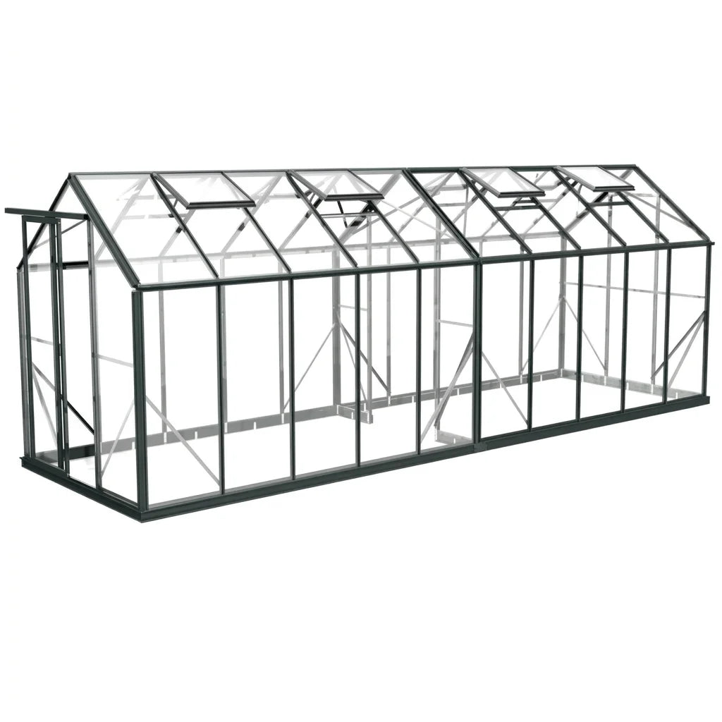 Wintergardenz 6ft x 20ft polycarbonate greenhouse, Australian made