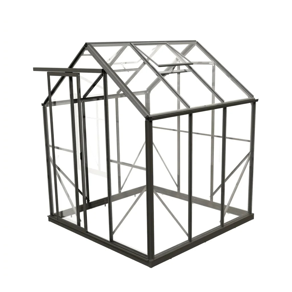 Wintergardenz 6ft x 6ft polycarbonate greenhouse, Australian made