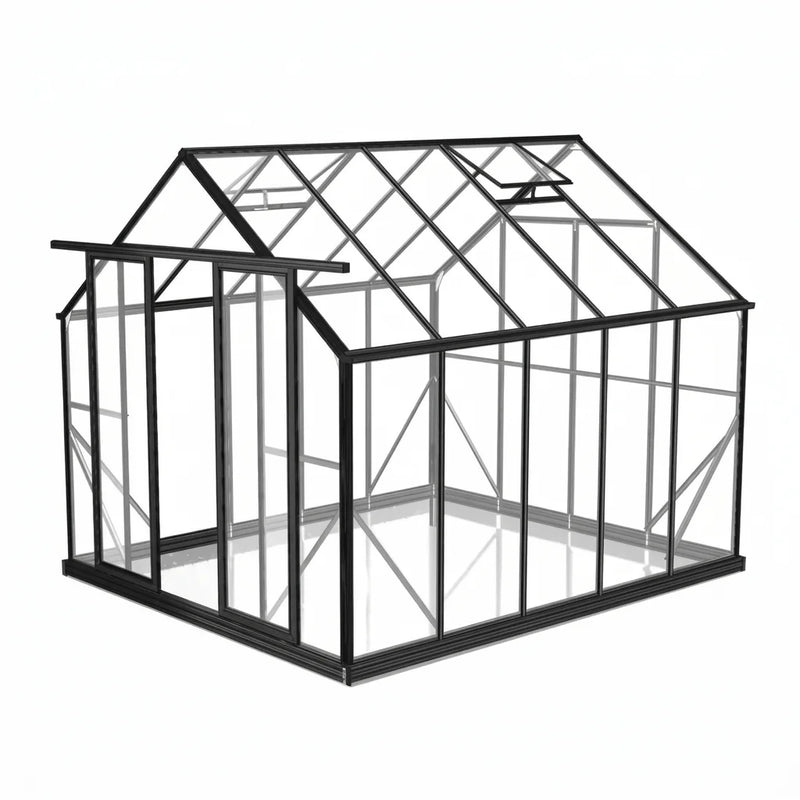 Wintergardenz 8ft x 10ft polycarbonate greenhouse, Australian made
