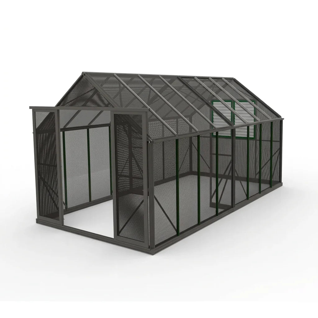 Wintergardenz 8ft x 16ft shade house, Australian made