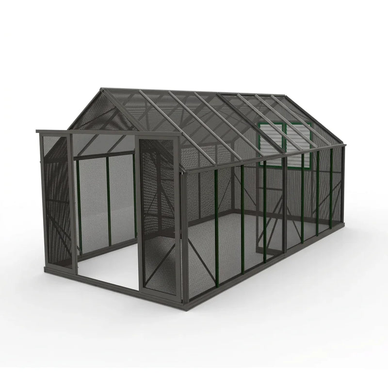 Wintergardenz 8ft x 16ft shade house, Australian made