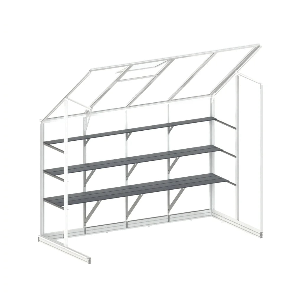 Wintergardenz greenhouse 3-tier shelving