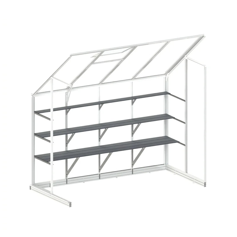Wintergardenz greenhouse 3-tier shelving