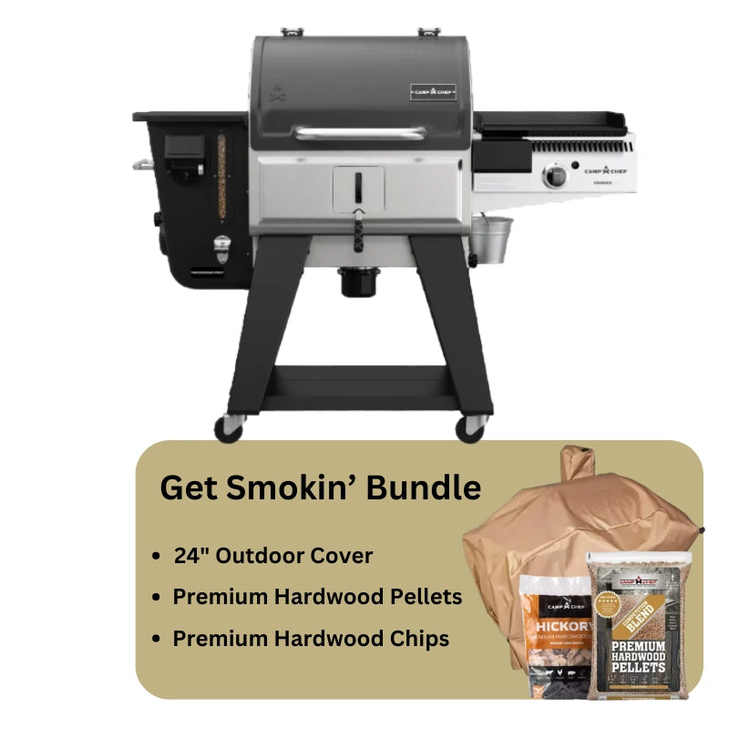 Camp Chef | Woodwind Pro 24 with Sidekick - WiFi Pellet Smoker Bundle