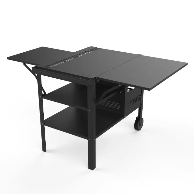 ziipa-fredda-deluxe-garden-trolley-with-open-side-tables-charcoal