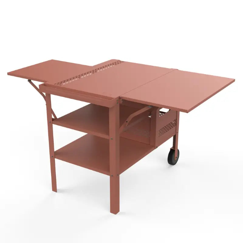 ziipa-fredda-deluxe-garden-trolley-with-open-side-tables-terracotta