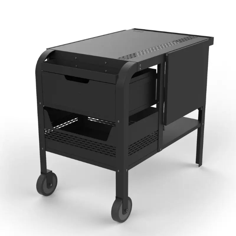 ziipa-fredda-deluxe-garden-trolley-with-side-tables-charcoal-front